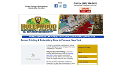 Desktop Screenshot of hollywoodprinting.com